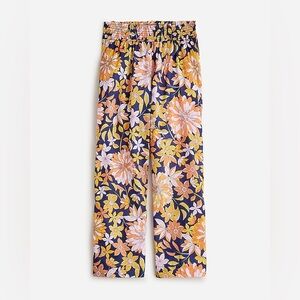 J Crew Relaxed beach pant in dusk floral‎ Size Large